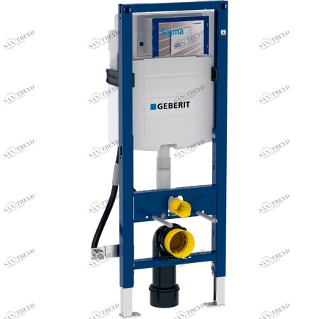 GEBERIT 111.350.00.5 Инсталляция Geberit Duofix для подвесного унитаза, 112 см, со смывным бачком скрытого монтажа Sigma 12 см, для лиц с ограниченными возможностями 