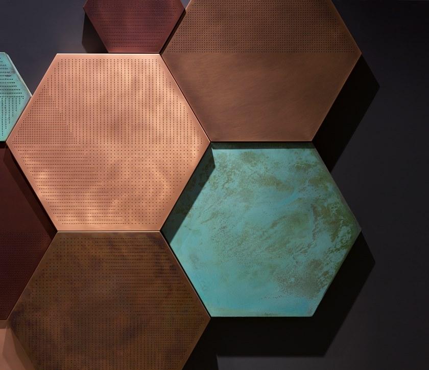 DE CASTELLI Акустическая стеновая панель из металла Design sun-id-1444787 - Вид №2