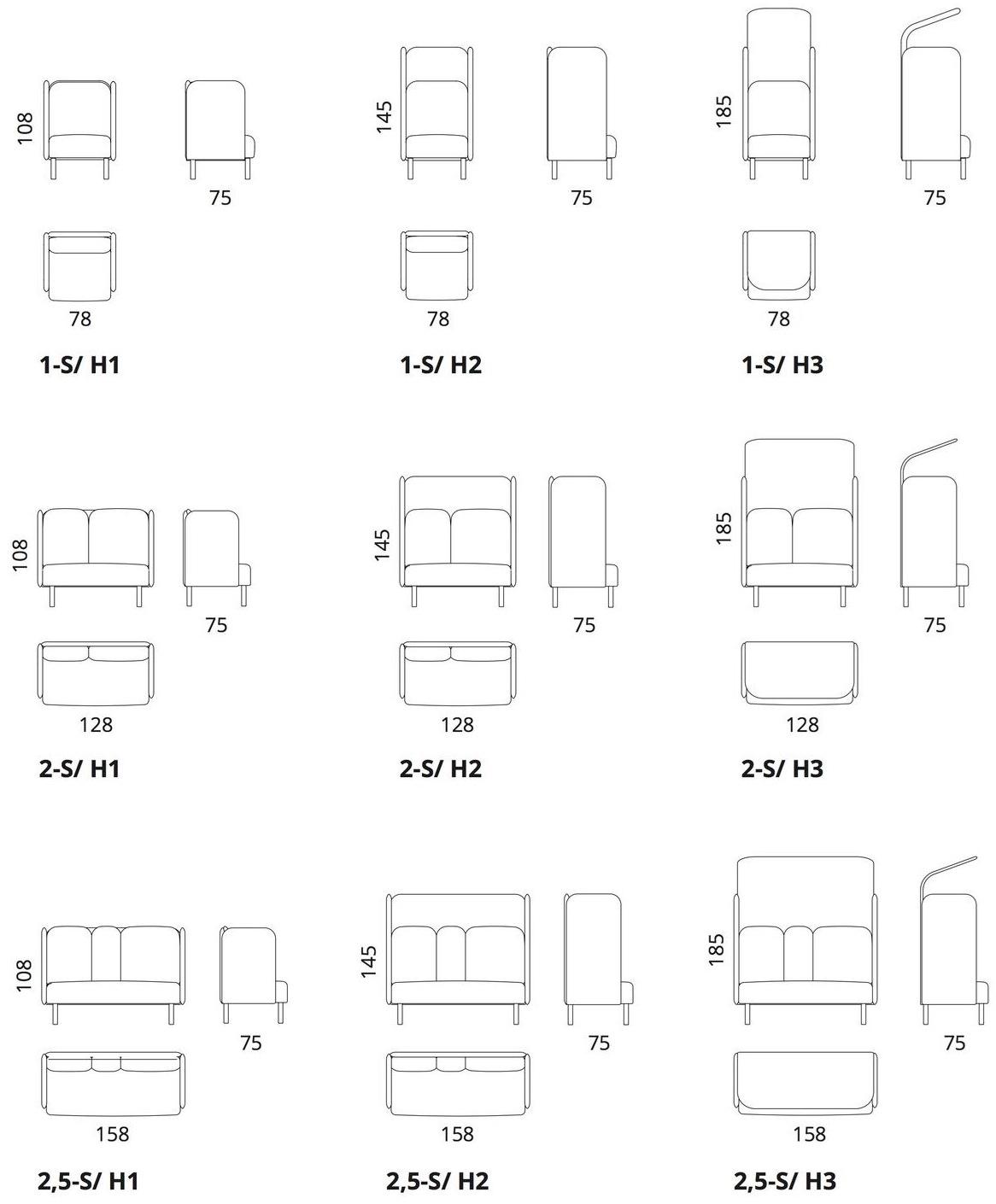 SOFTREND Акустический офисный островок из ткани для кофе-брейка August sun-id-1372617 - Вид №2
