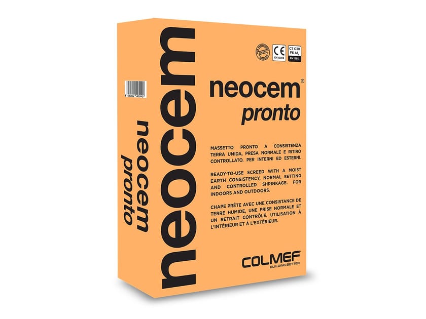 Готовая стяжка до консистенции влажной земли Colmef Neocem ARCH-00073479