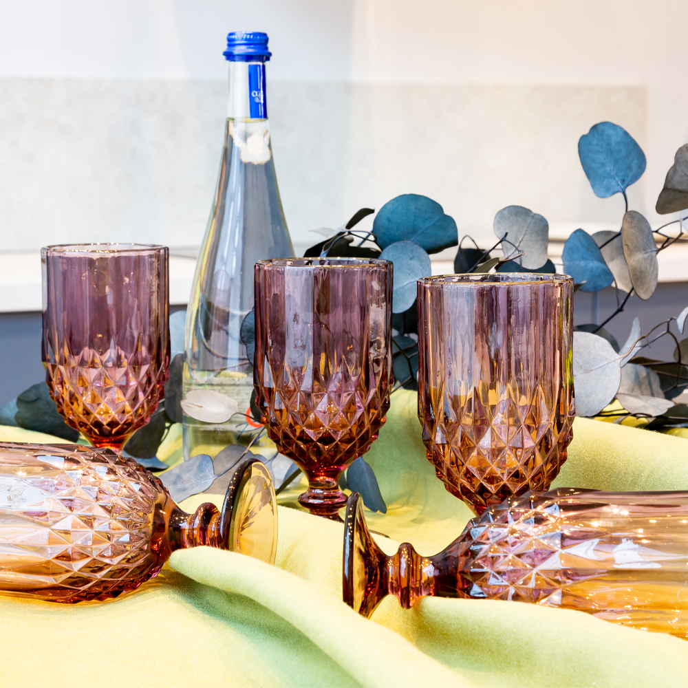 21091717 Комплект бокалов «Кинг» (6 штук, рубин) Object Desire Светский прием  - Вид №8