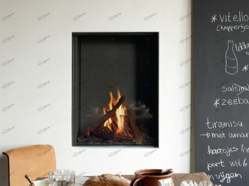 Stûv Настенный стальной газовый камин Tulp sun-id-1348069