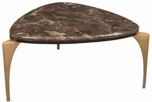 Hamilton Conte Paris Треугольный мраморный журнальный столик Manolo