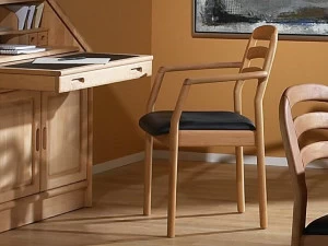 Dyrlund Деревянный стул с подлокотниками  1591a