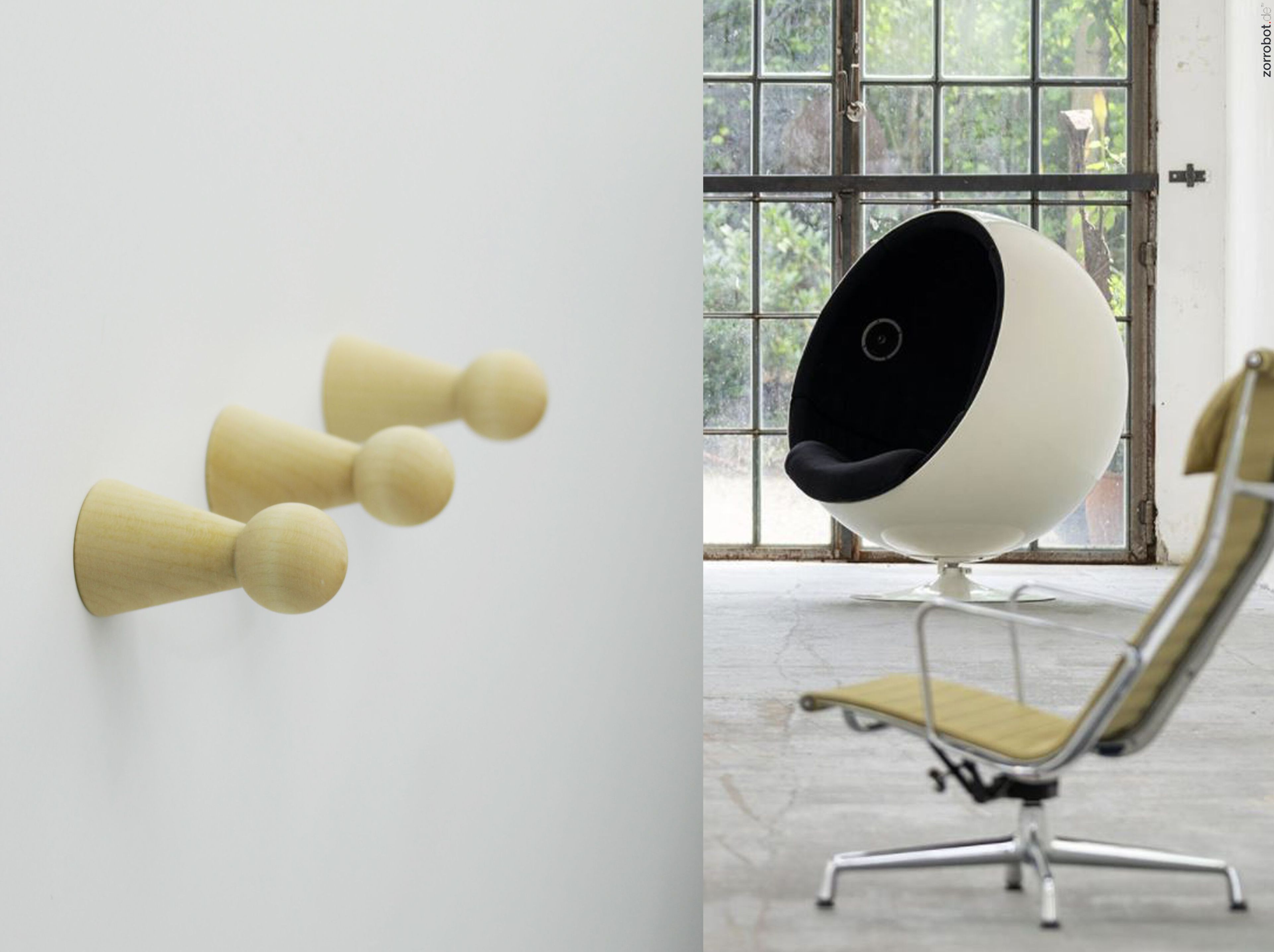 Вешалка для одежды из клена Iserlohner Haken SEATTLE ARCH-00035709 - Вид №1