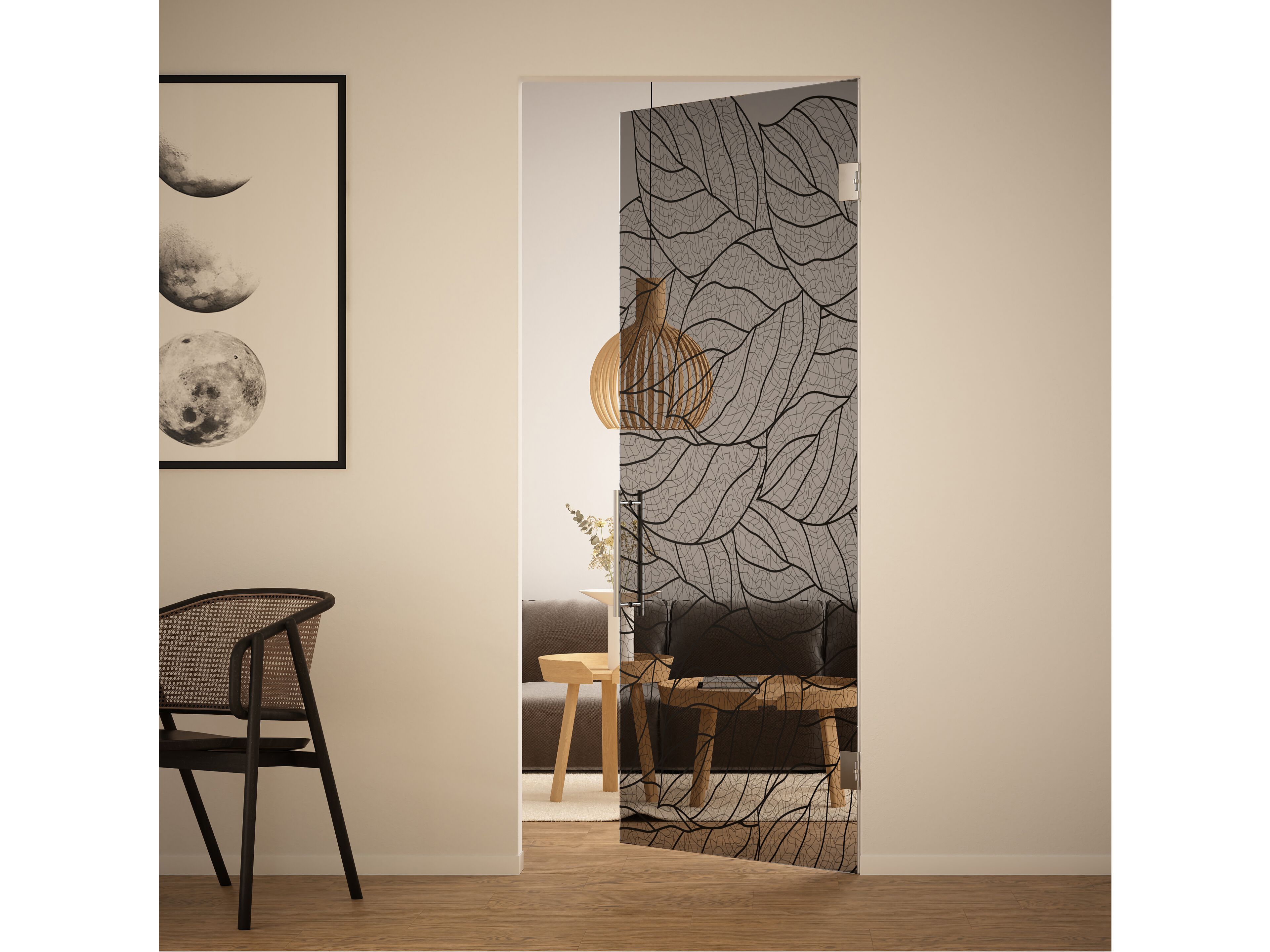 Стеклянная распашная дверь DIERRE Lucenti ARCH-00012171