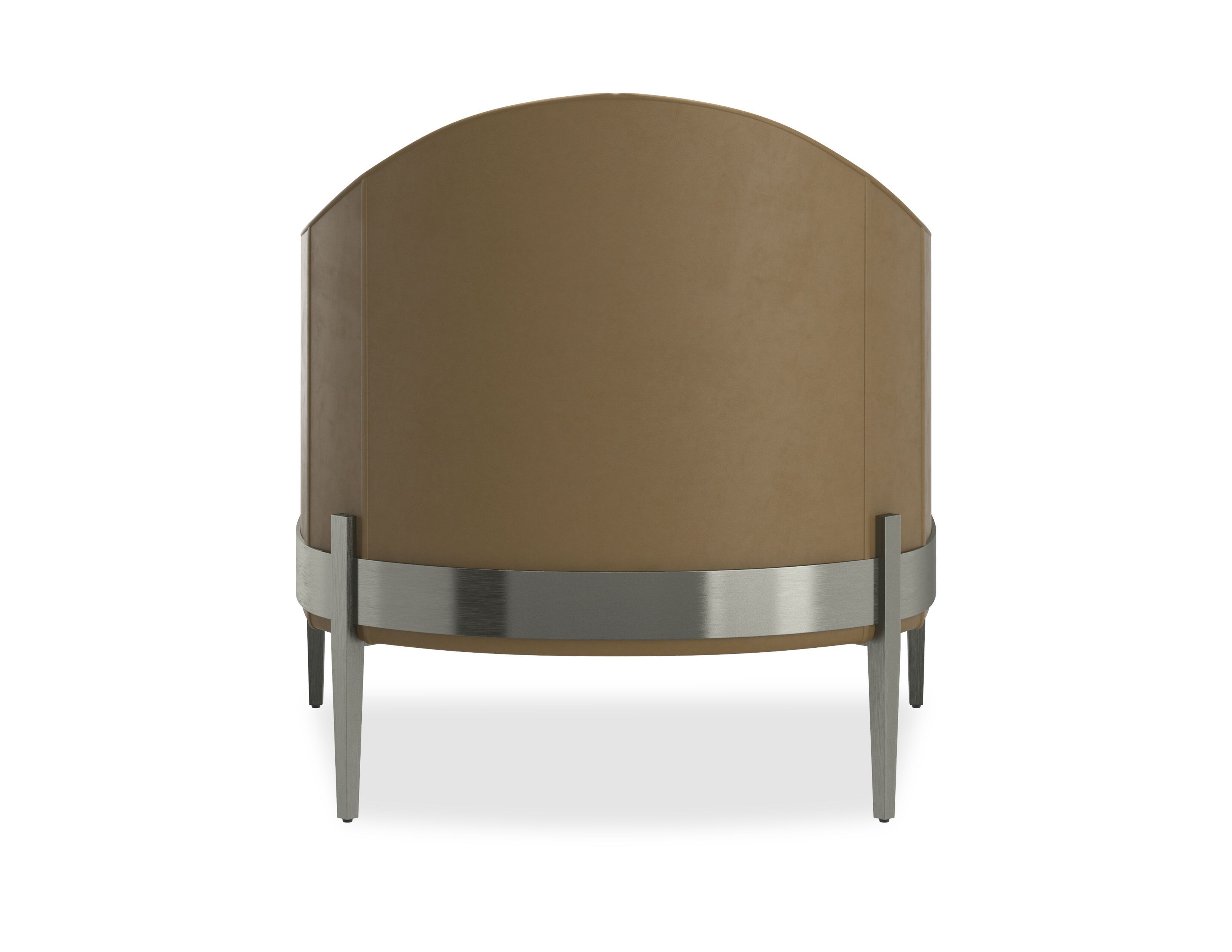 Кожаное кресло с подлокотниками Caracole REBOUND ARCH-00099126 - Вид №6