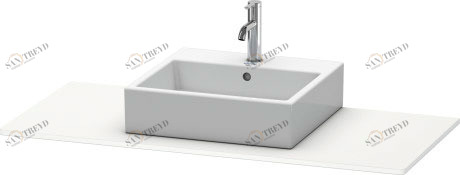 XS060D01818 XSquare Консоль Белый матовый, декор Duravit
