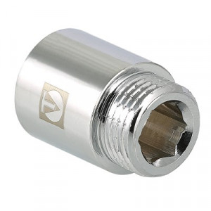 VTr.198.C.0450 Фитинг резьбовой – удлинитель хромированный Valtec 1/2" х 50 мм