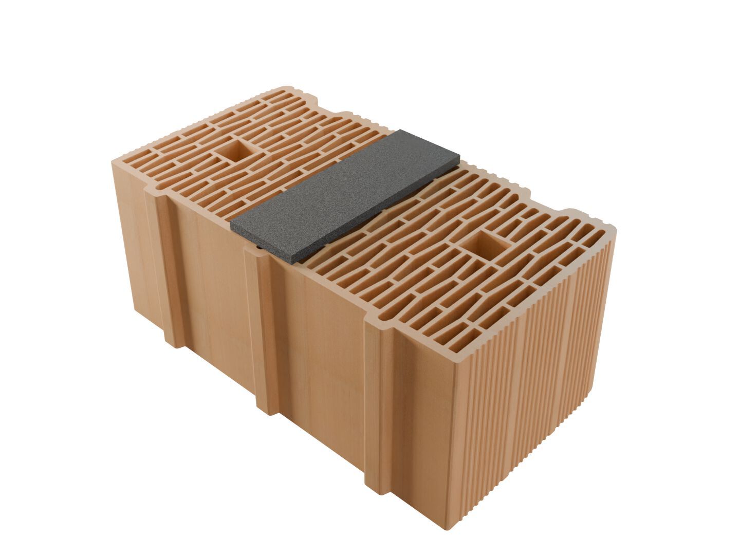 Блок кирпичной кладки SIAI POROTON® 600 тонкие перегородки ARCH-00132222 - Вид №1