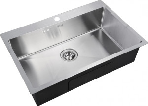 Мойка кухонная ZorG Inox R 7551 из нержавеющей стали, сталь