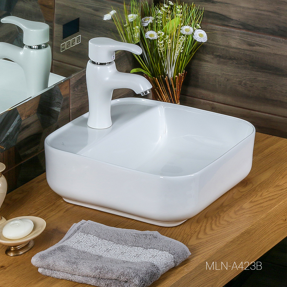 Накладная раковина melana mln-a423b A423B-803