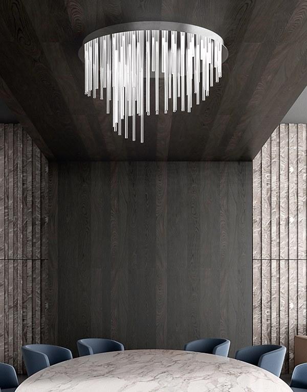 NEXO LUCE Люстра из светодиодного стекла Oxen bespoke 2512b0 - Вид №1