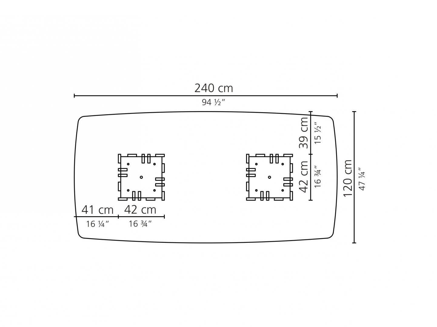 Мраморный обеденный стол Casamilano EMPIRE ARCH-00026184 - Вид №1