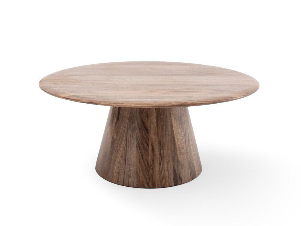 Круглый журнальный столик из орехового дерева Gazzda MUSHROOM ARCH-00072157