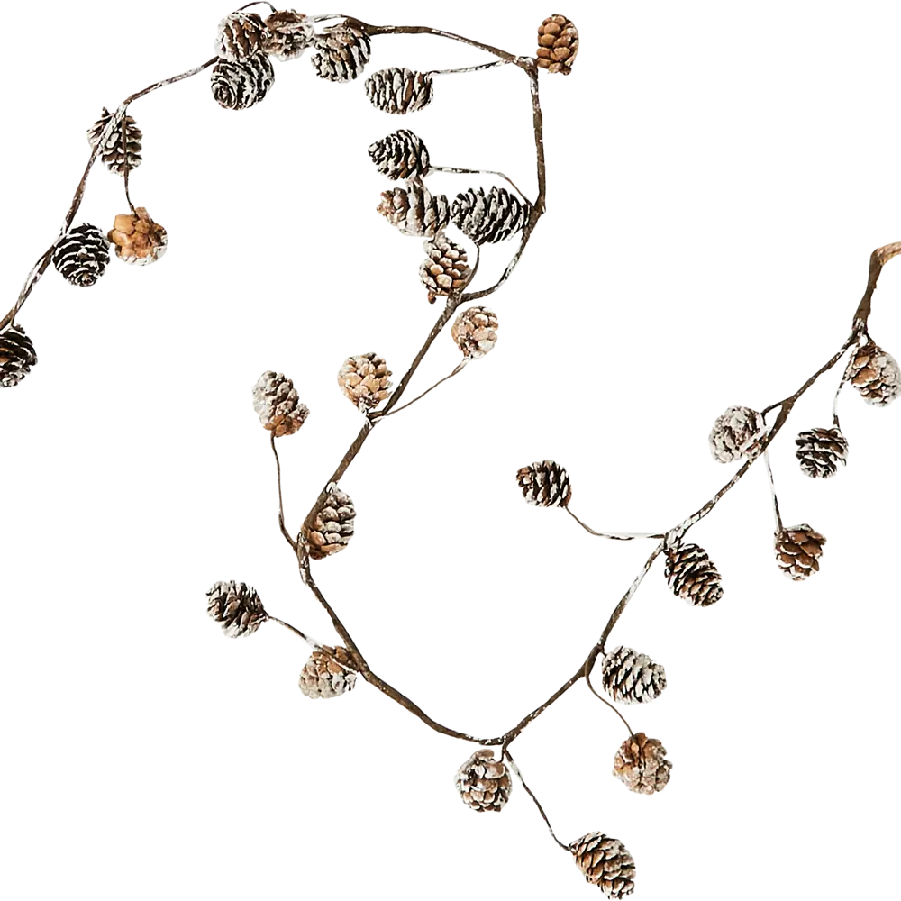 87033416 Декоративное украшение из сосновых шишек 120x6x3 см STLM-0963469 Santreyd 