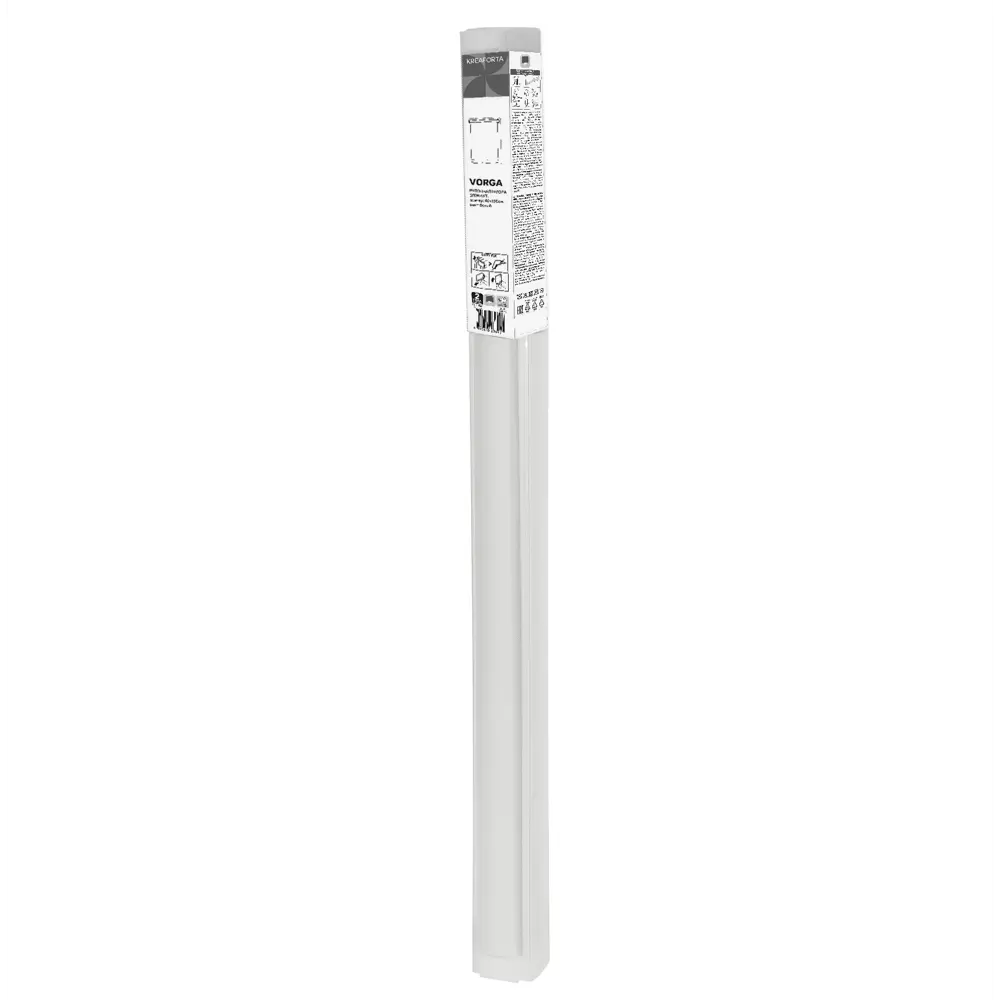 Рулонная штора блэкаут KREAFORTA Vorga 80x160 см белая 89440183 STLM-2174804 - Вид №9
