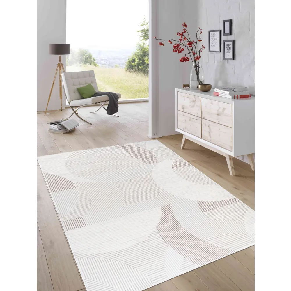 KREAFORTA Breeze — ковер для современного интерьера с геометрическим узором 89395021 STLM-1577282 - Вид №5