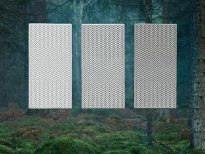 BAUX Акустическая стеновая панель из огнестойкого целлюлозного волокна Baux acoustic panels