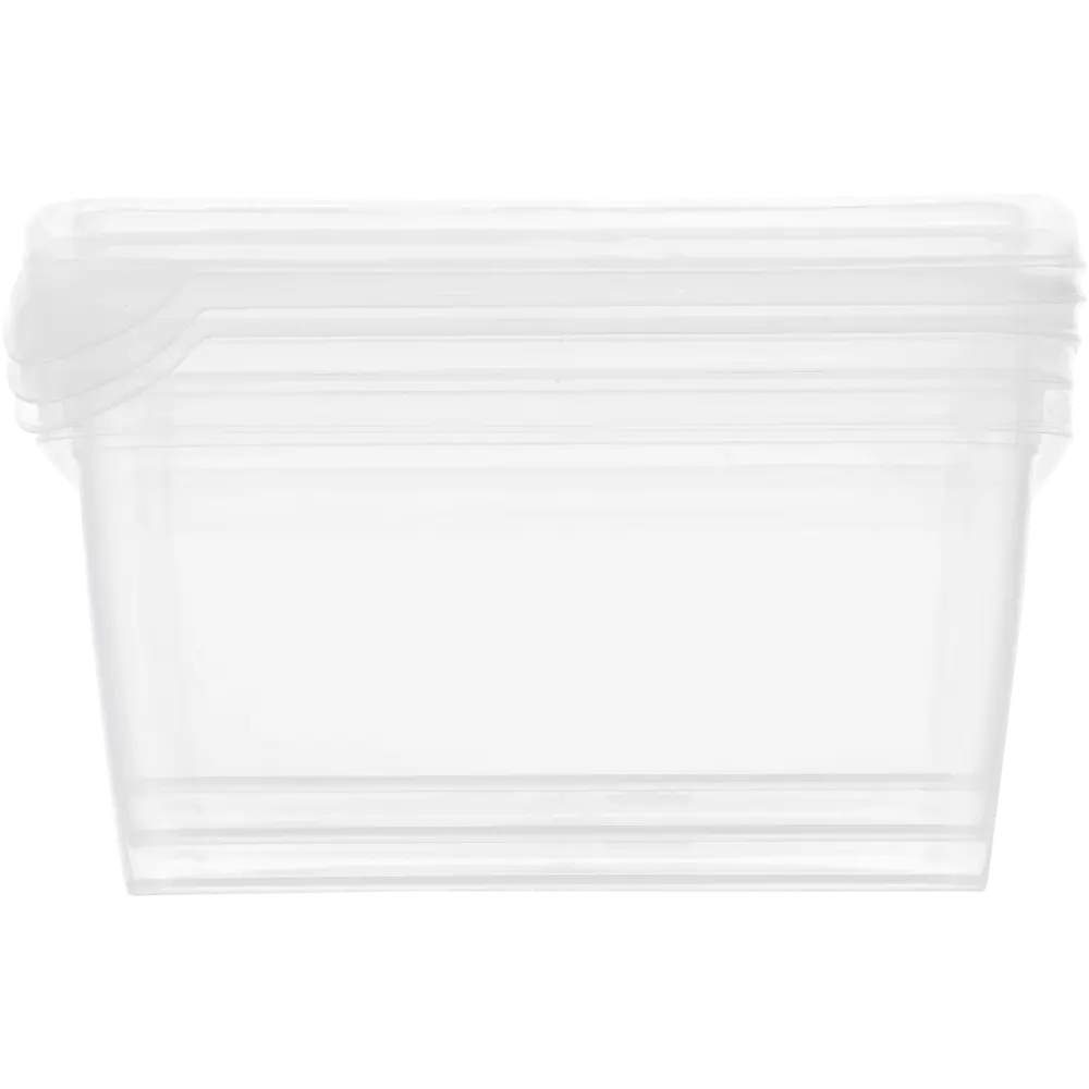 Емкость для заморозки Plast Team 0.45 л пластик цвет прозрачный 3 шт STLM-2171461 - Вид №5