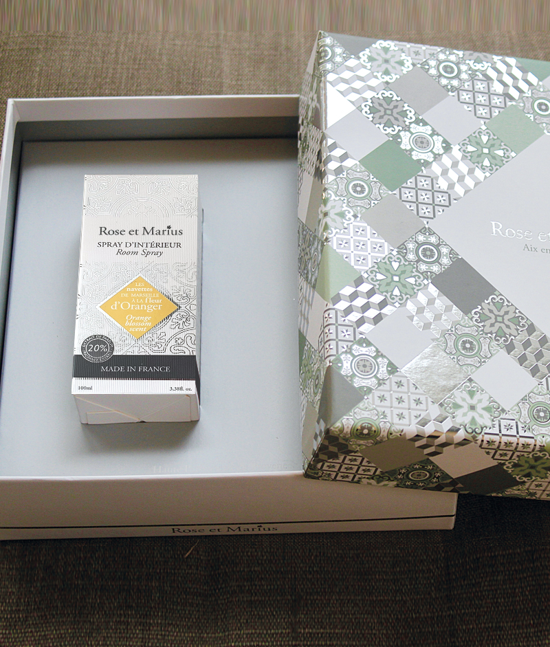 CAR-FO Набор спрей парфюмированный 100 мл , диффузор керамический, подарочная коробка Rose&Marius Santreyd 