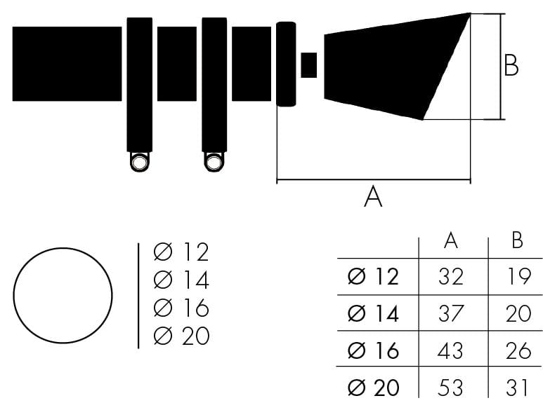Карниз из нержавеющей стали Frandoli Sky ARCH-00118447 - Вид №1