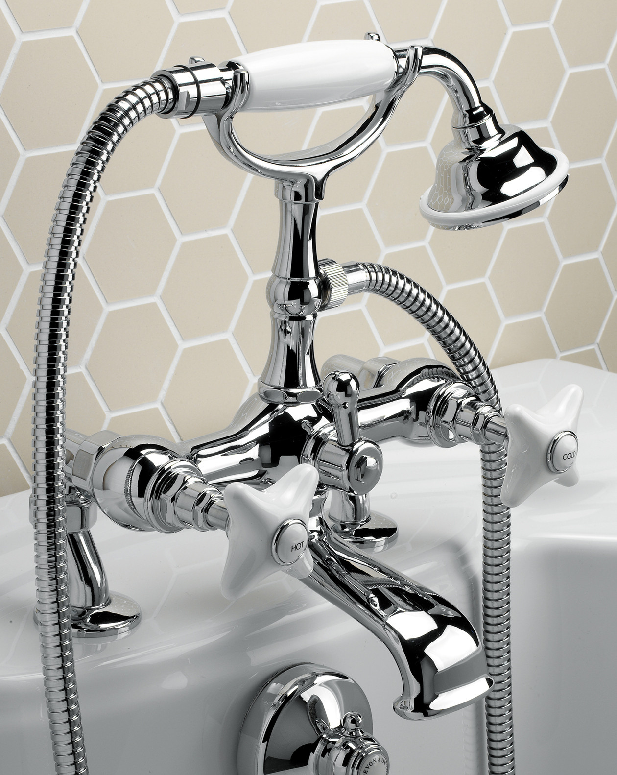 UTWR733P Комплект для ванны White Rose Devon&Devon  - Вид №1