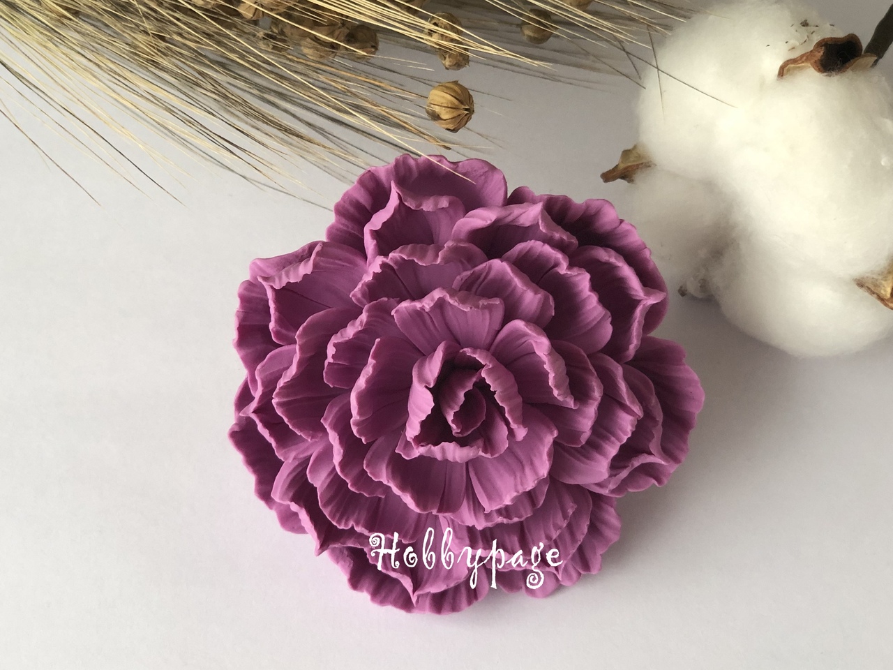 10250 Форма "Пион Шарм S" силикон HobbyPage 