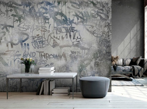 Обои с эффектом стены