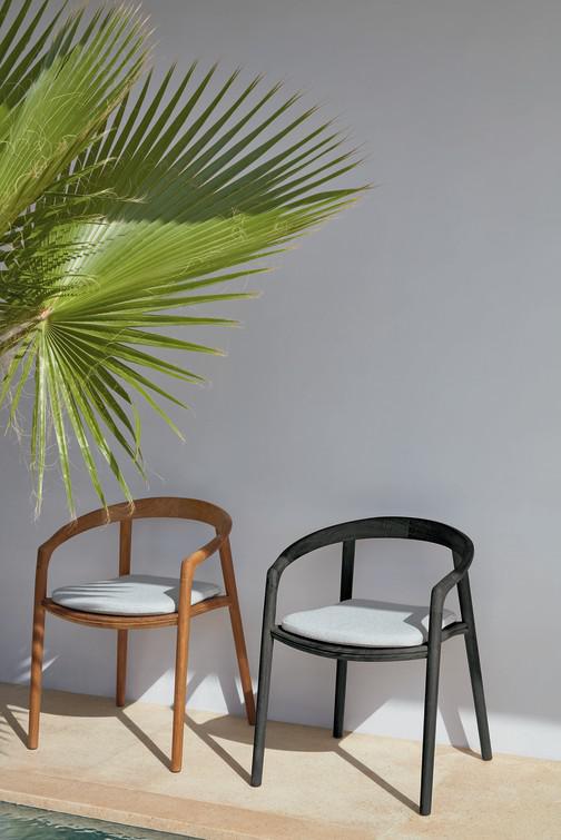 Кресло teak nero Manutti Solid MNST02 - Вид №27