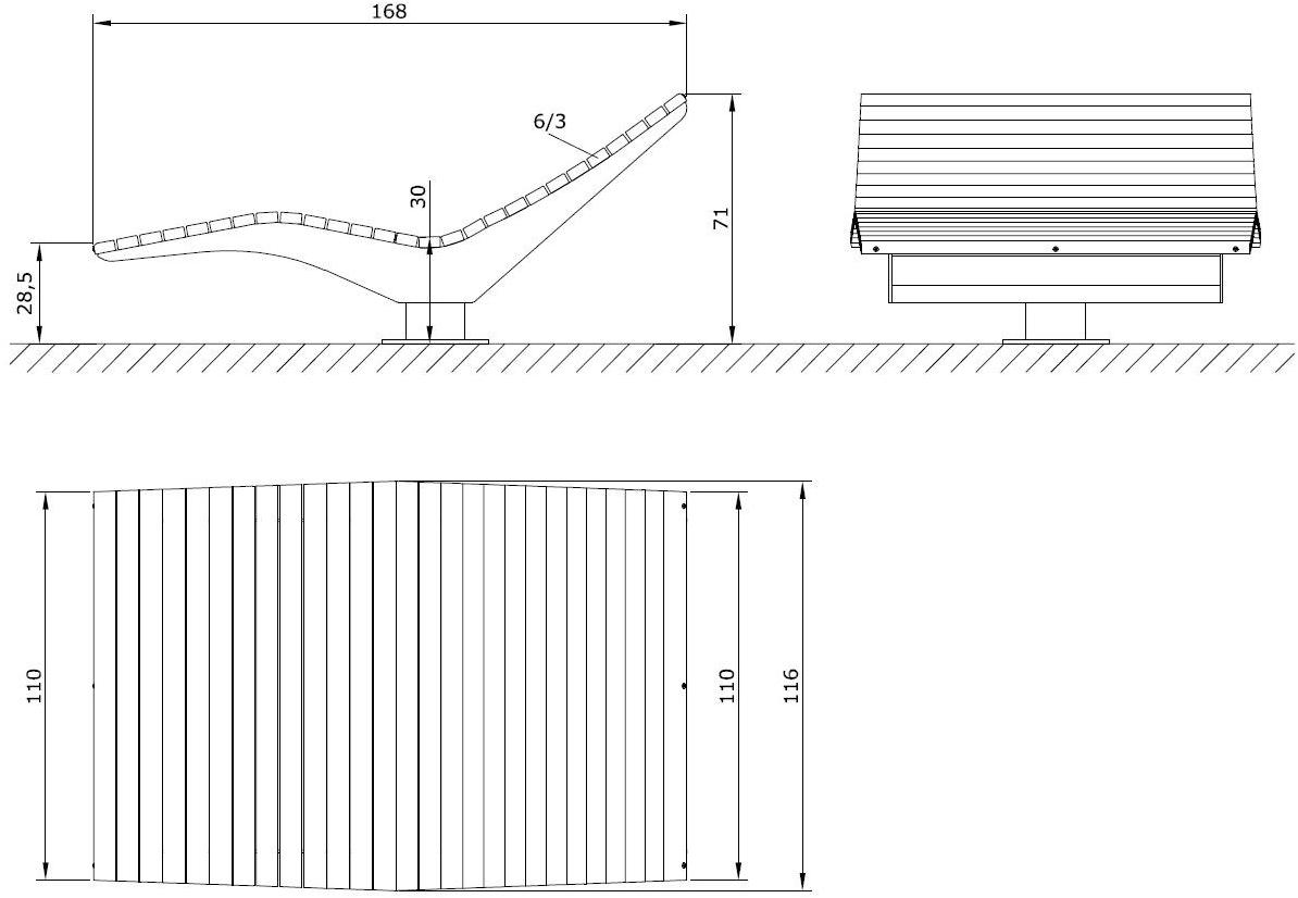 Euroform W Садовый стул из дерева  391, 392  - Вид №4