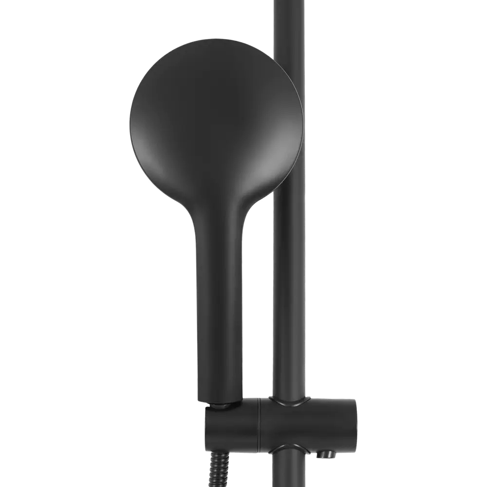 Душевая стойка Vidage Джур-Джур со смесителем 3 режима цвет чёрный STLM-2169140 - Вид №4