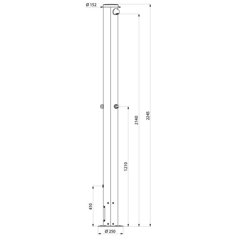 717521 Душевая стойка PLEIN AIR DELABIE  - Вид №1