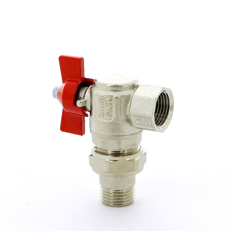 Кран шаровой НВ угловой с разъемным соединением IDEAL бабочка ITAP 1/2" 29812 - Вид №5