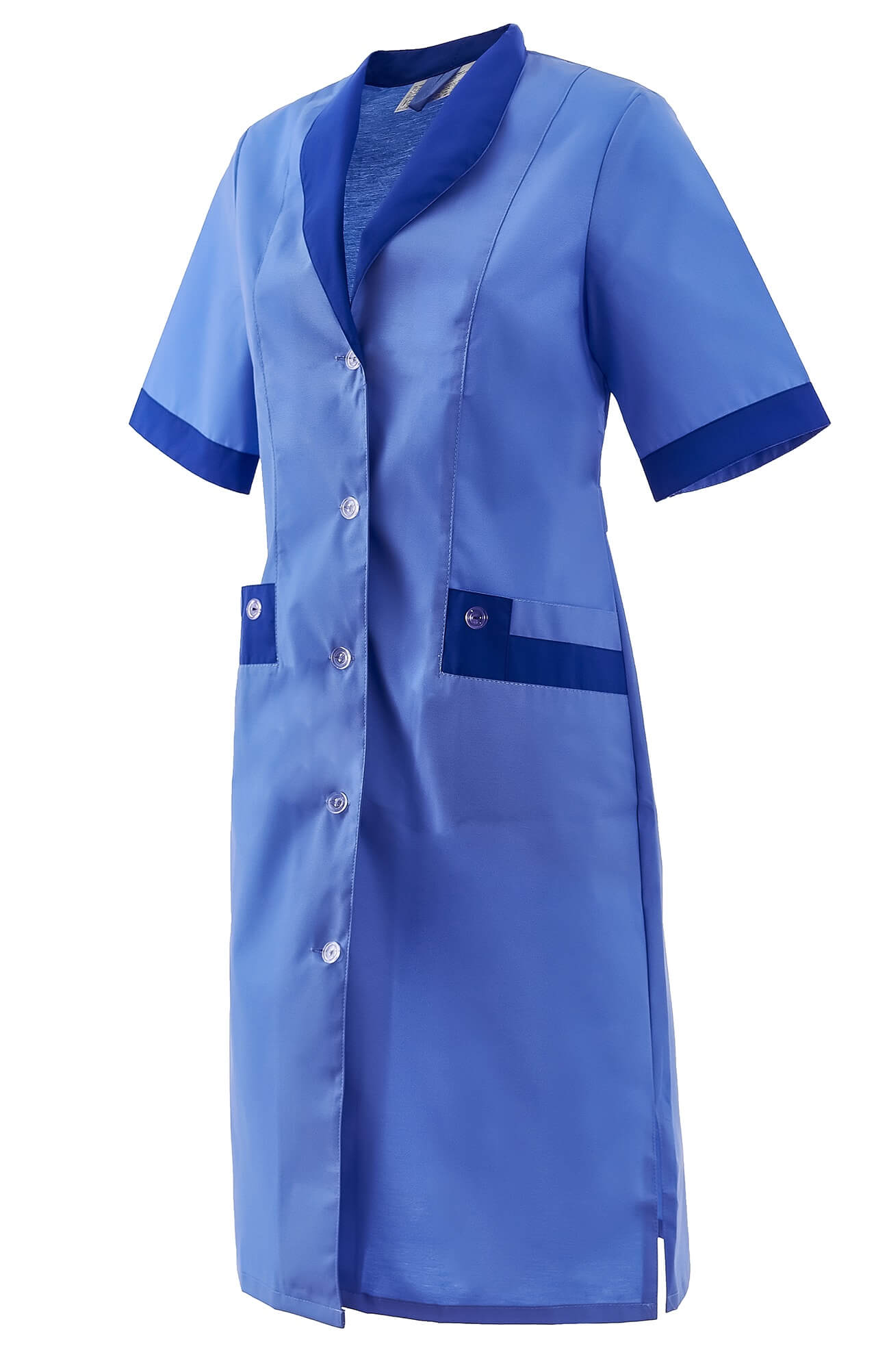 61746 Халат "Радуга" короткий рукав  Одежда для обслуживающего персонала  размер 48 Спецодежда  - Вид №1