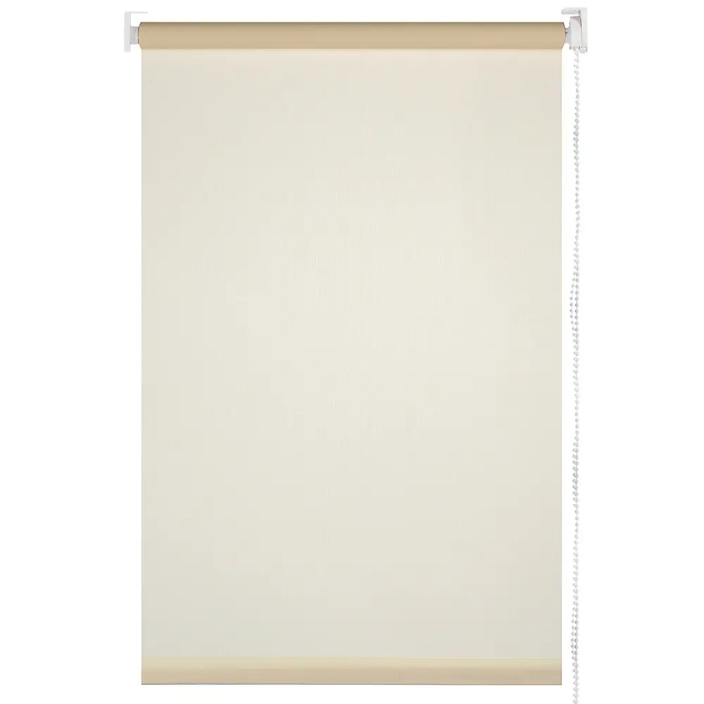 Штора рулонная Inspire Шантунг 40x160 см кремовая 13714045 STLM-2055079