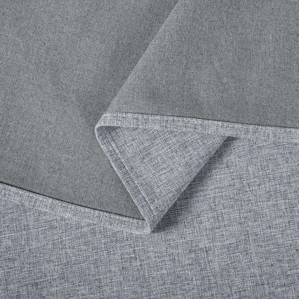 Штора на ленте Мари 200x270 см цвет темно-серый СТОЛИЦА ТЕКСТИЛЯ STLM-2103482 - Вид №3