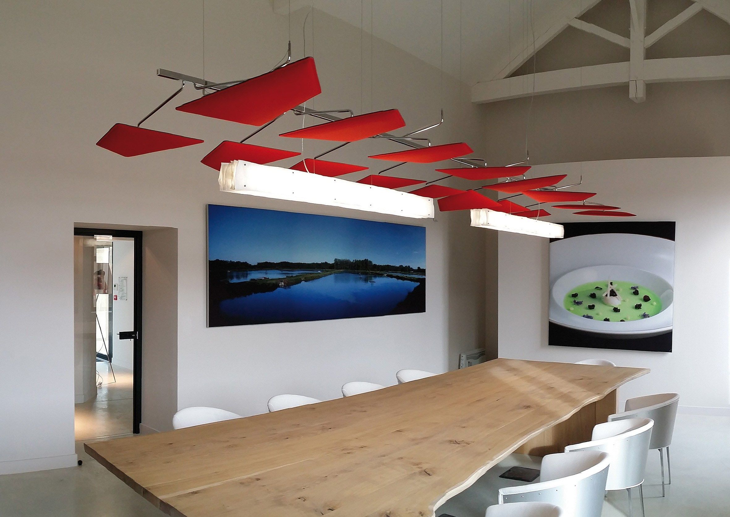 Акустическая подвесная панель из Trevira® CS Caimi Brevetti FLAP ARCH-00102075 - Вид №1