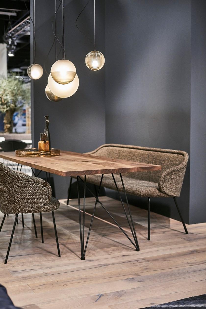 Freifrau Скамья со спинкой, обитая тканью Ona sun-id-1371749 - Вид №1