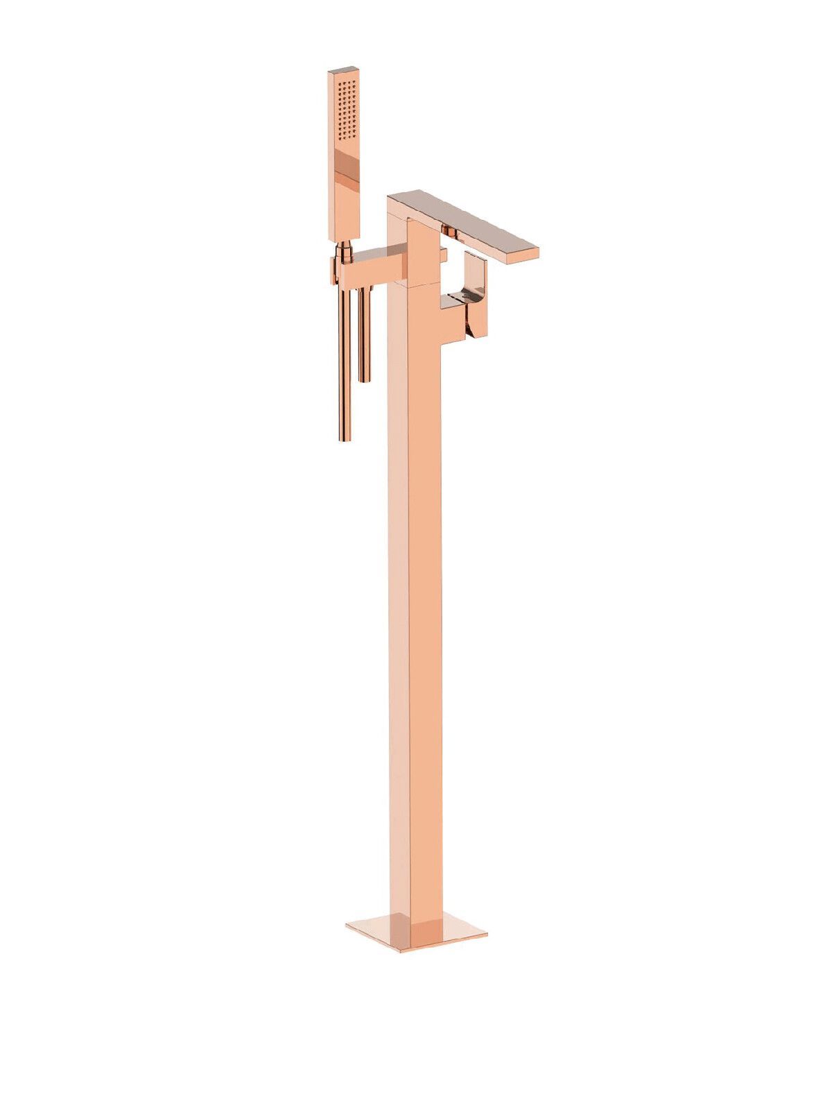 Однорычажный смеситель для ванны с ручным душем Rubinetterie Frattini Vita Due ARCH-00105837 - Вид №20