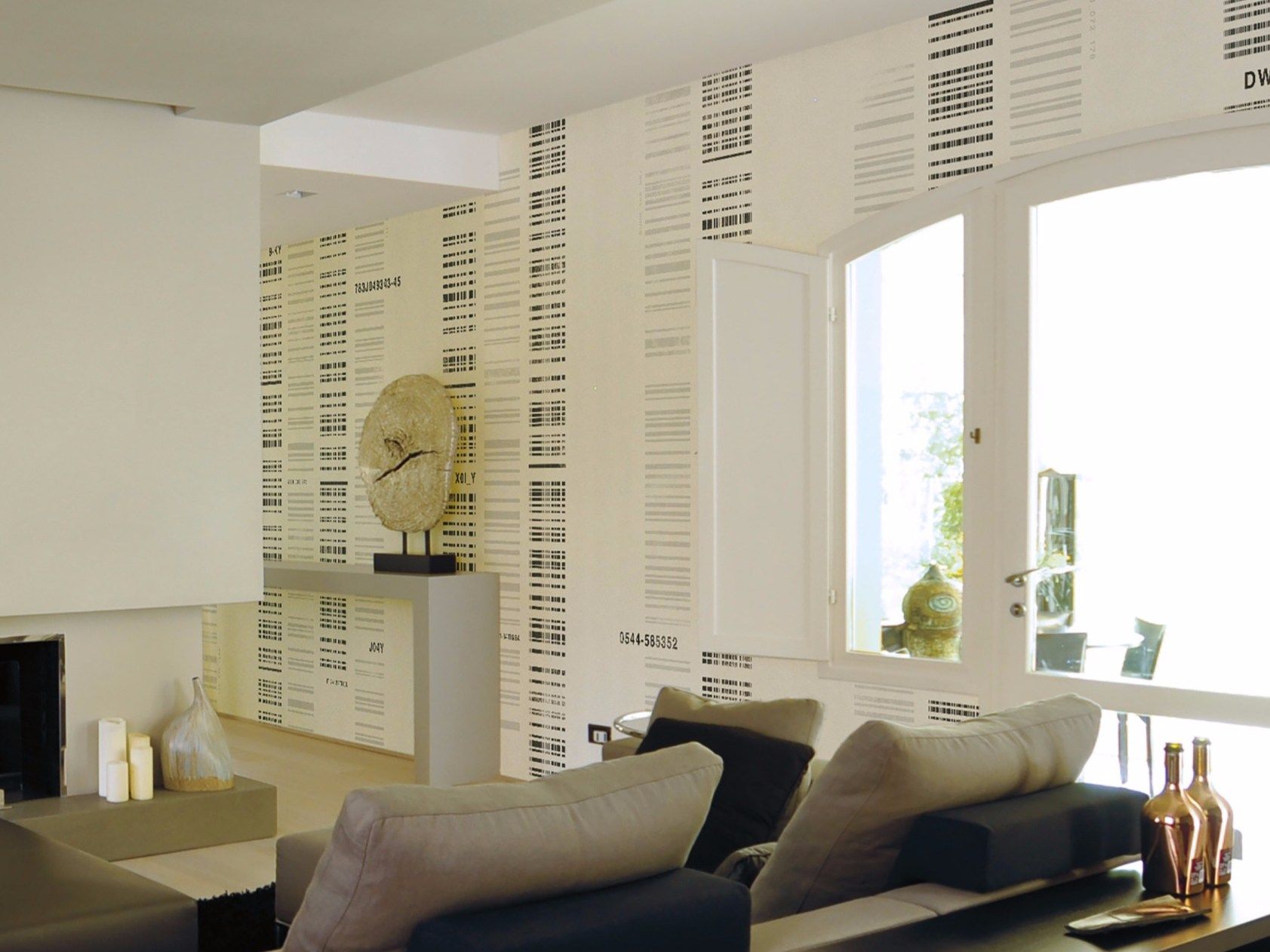 Обои с рисунком Inkiostro Bianco WALL CODEX ARCH-00152571 - Вид №1