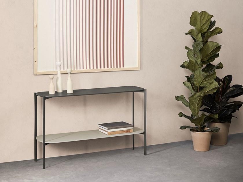 Kendo Mobiliario Прямоугольная деревянная консоль с полками Exo sun-id-1382923 - Вид №2