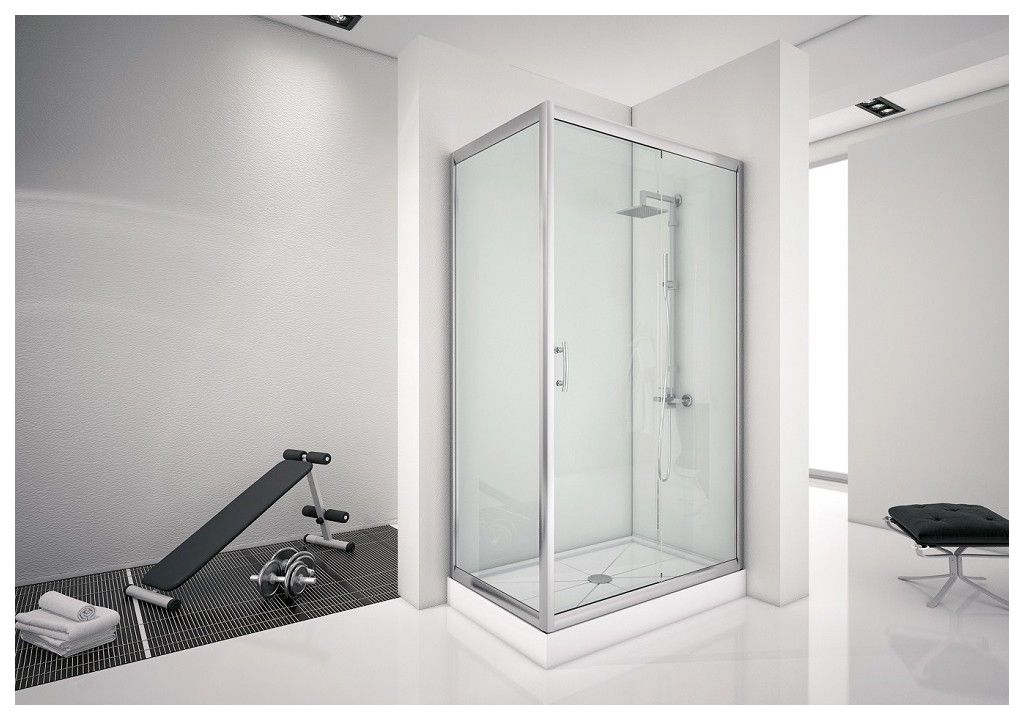 Душевой уголок Aquanet Alfa NAA1131 120x80, прозрачное стекло 00168417 - Вид №2