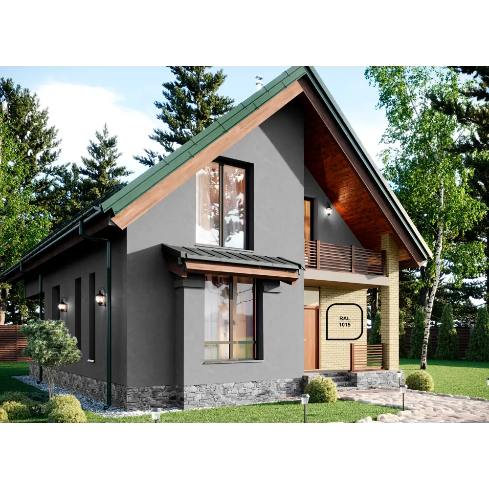 Фасадная краска Dulux Weathershield Extraflex - эластичная защита с колеровкой 89351909 STLM-0853343 - Вид №3