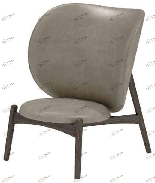 Now & Future Кожаное кресло с высокой спинкой sun-id-1352331