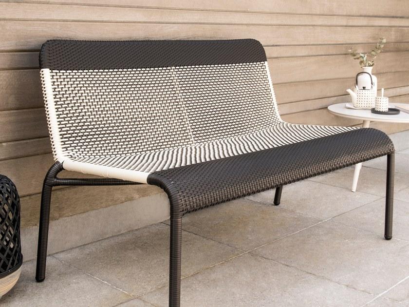 Садовая скамейка со спинкой Tobago 440-2bw Santreyd - Вид №2