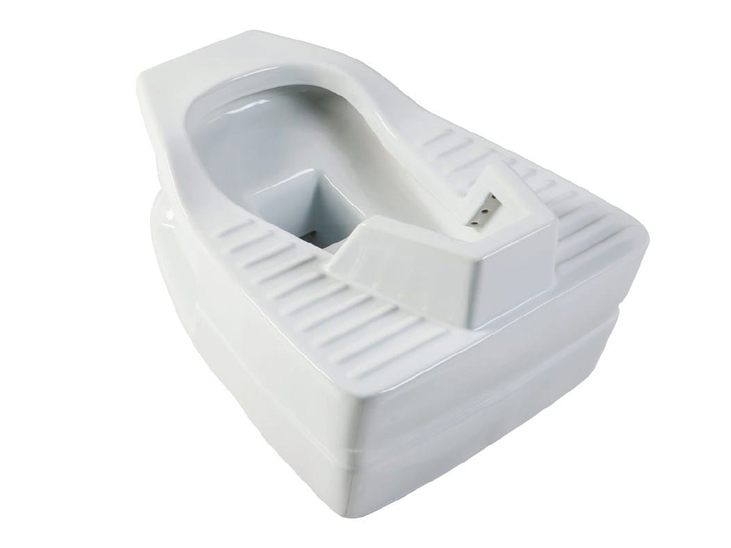 Турецкий общественный туалет в фарфоре Ponte Giulio Bagnocucciolo® - Standard ARCH-00056059 - Вид №1