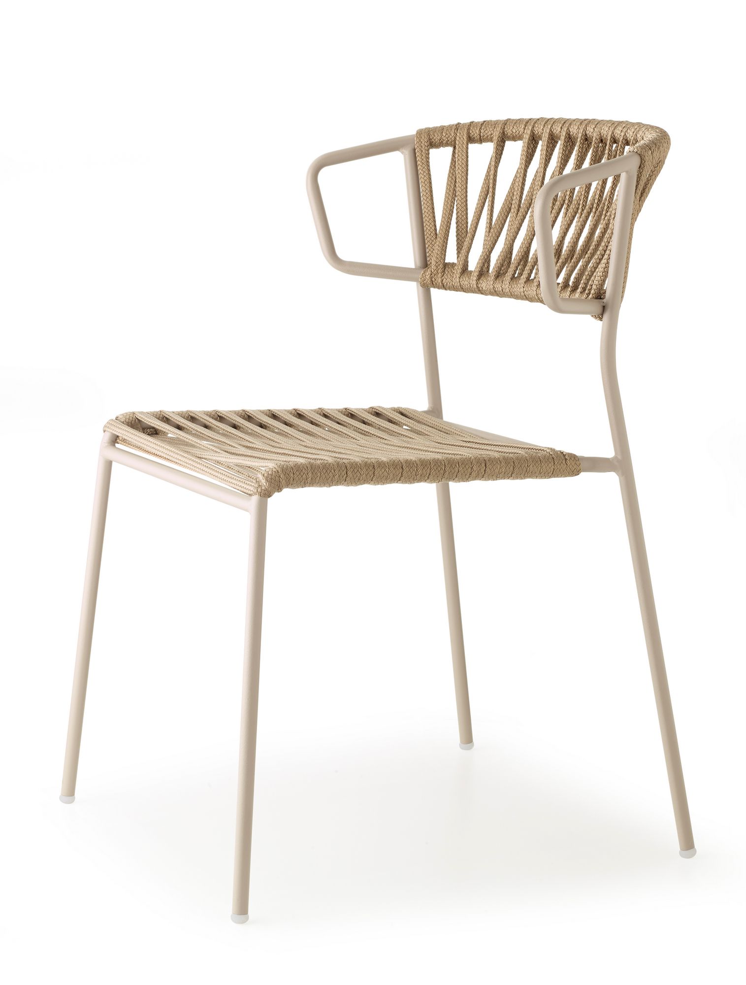 Открытый стальной стул и плетеный морской канат S-CAB Лиза ARCH-00078024 - Вид №21