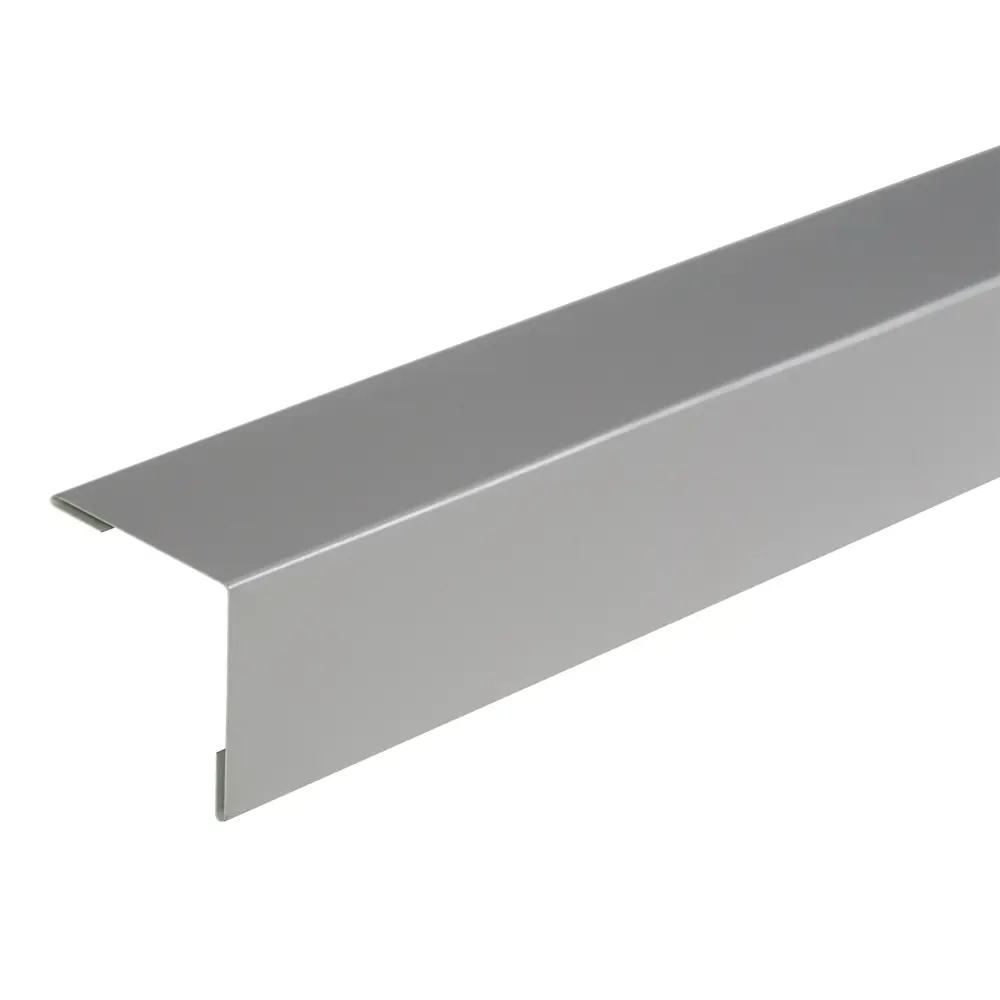 ТЕХНОНИКОЛЬ Внешний угловой профиль для фасада 1.25 м серый 18734820 STLM-0012279 - Вид №2