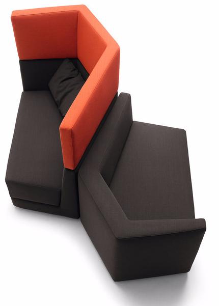 COR Кресло из ткани с высокой спинкой Scope sun-id-1456850 - Вид №1